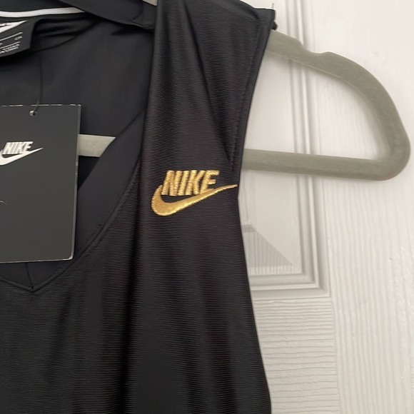 NWT Womens Nike Glam Dunk Jumpsuit - Black - Picture 8 of 12